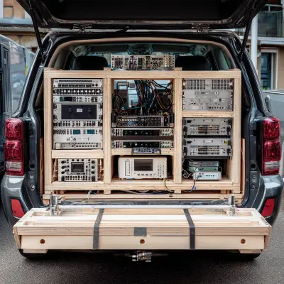 Custom vehicle-mounted telecommunications gear 1