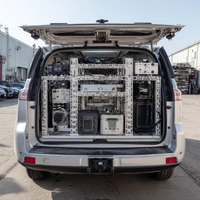 Custom vehicle-mounted telecommunications gear 2